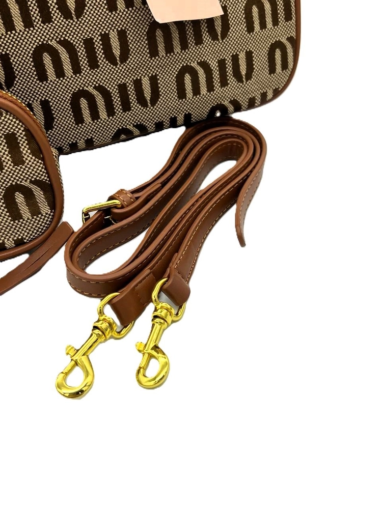 کیف دستی زنانه MIU MIU Canvas with Pouch