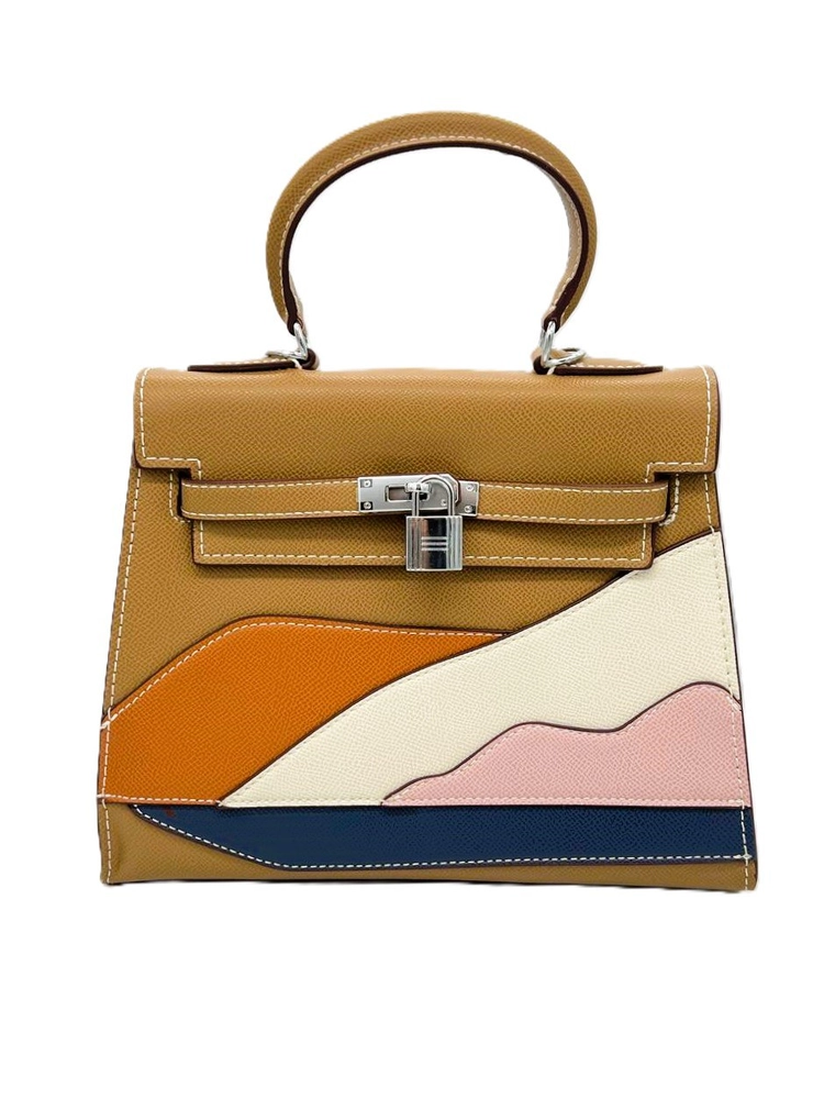 کیف دستی زنانه HERMES KELLY قهوه ای