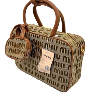 کیف دستی زنانه MIU MIU Canvas with Pouch