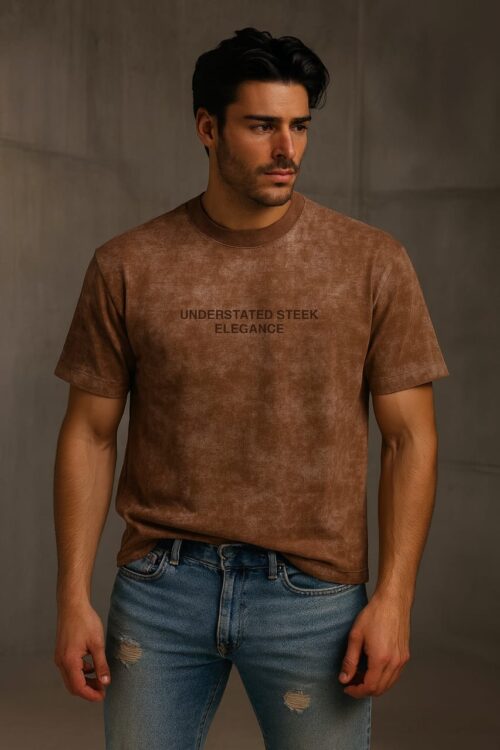 تیشرت مردانه misame آجری